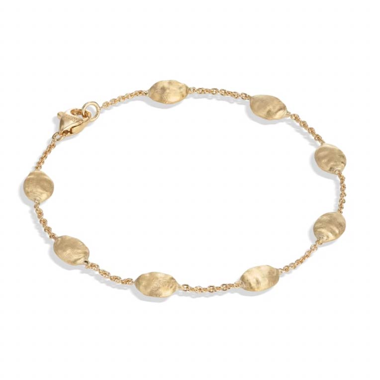 Gold Medium Bead Bracelet