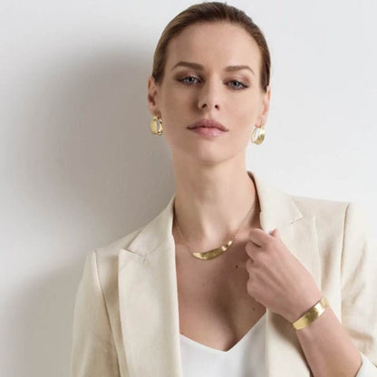 Small Gold Hoop Earrings