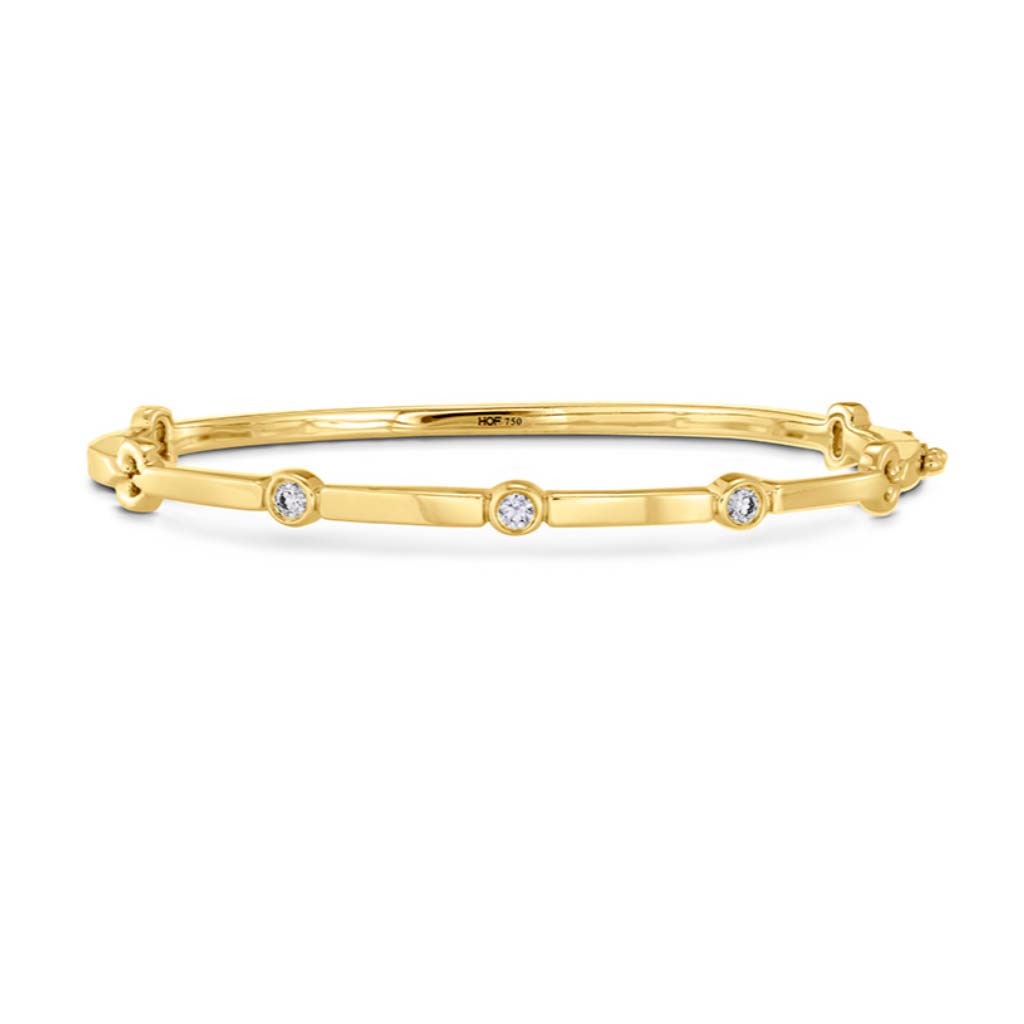 Multi Diamond Bangle