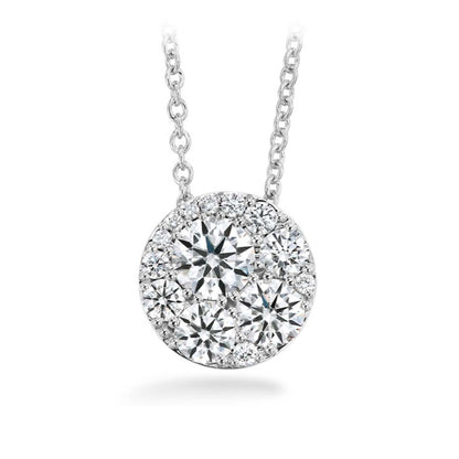 White Gold Tessa Diamond Pendant 