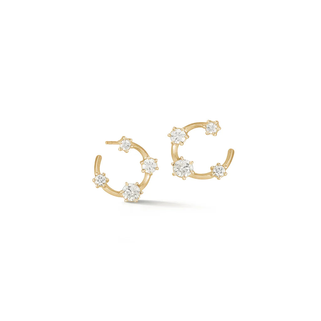 Kismet Diamond Hoops