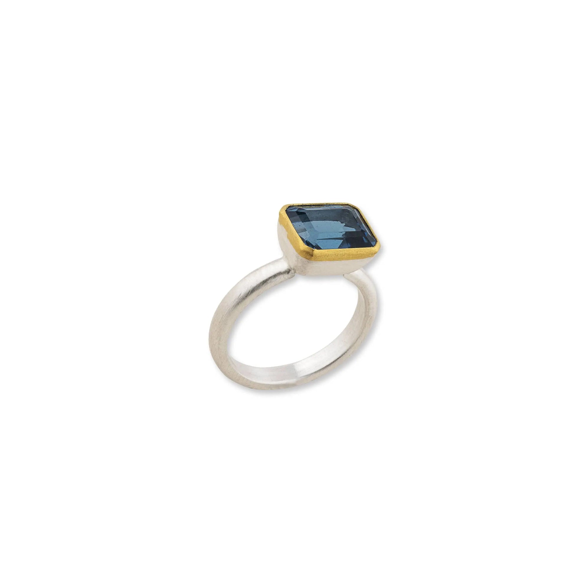 London Blue Topaz Ring