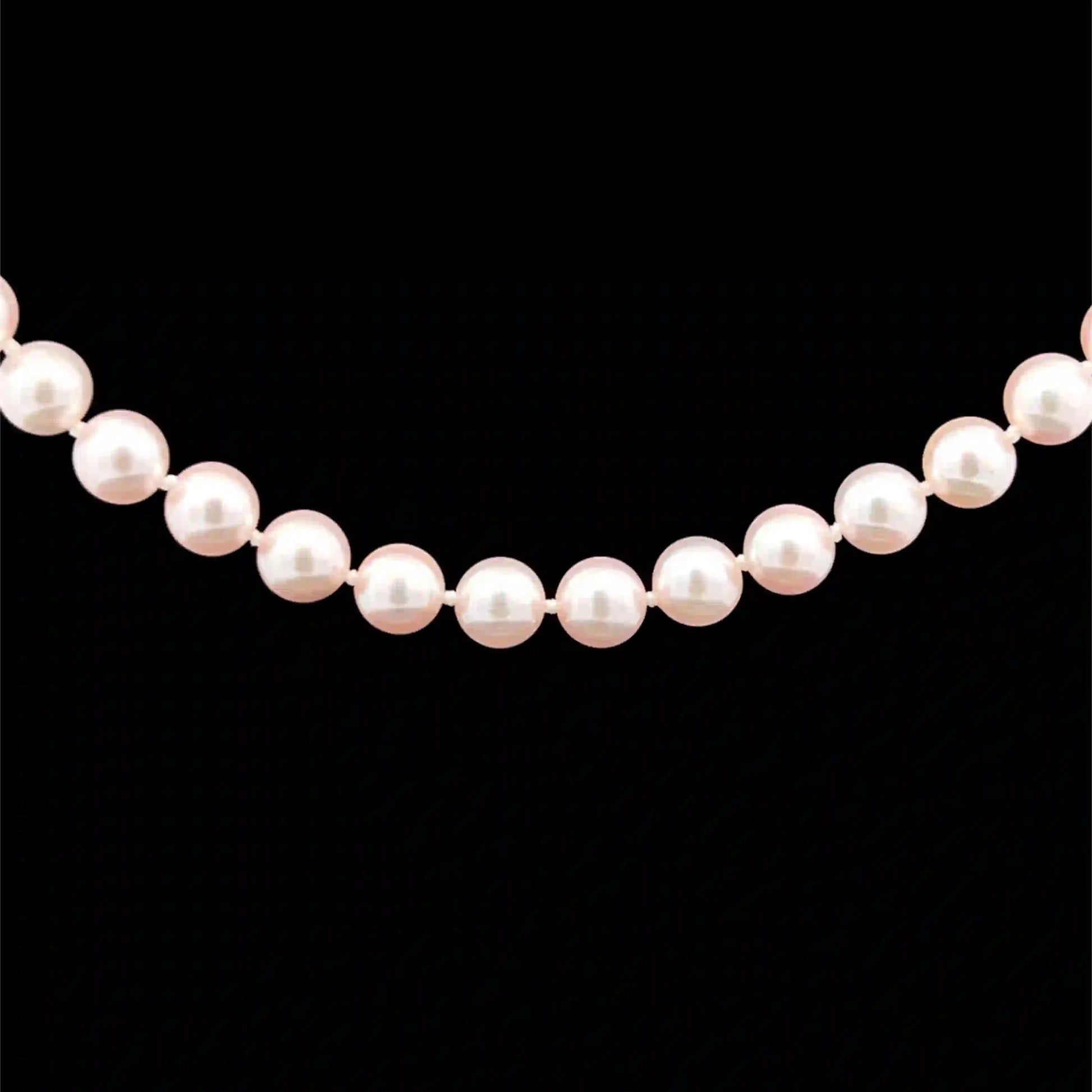 Japanese Pearl Necklace 6.5mm