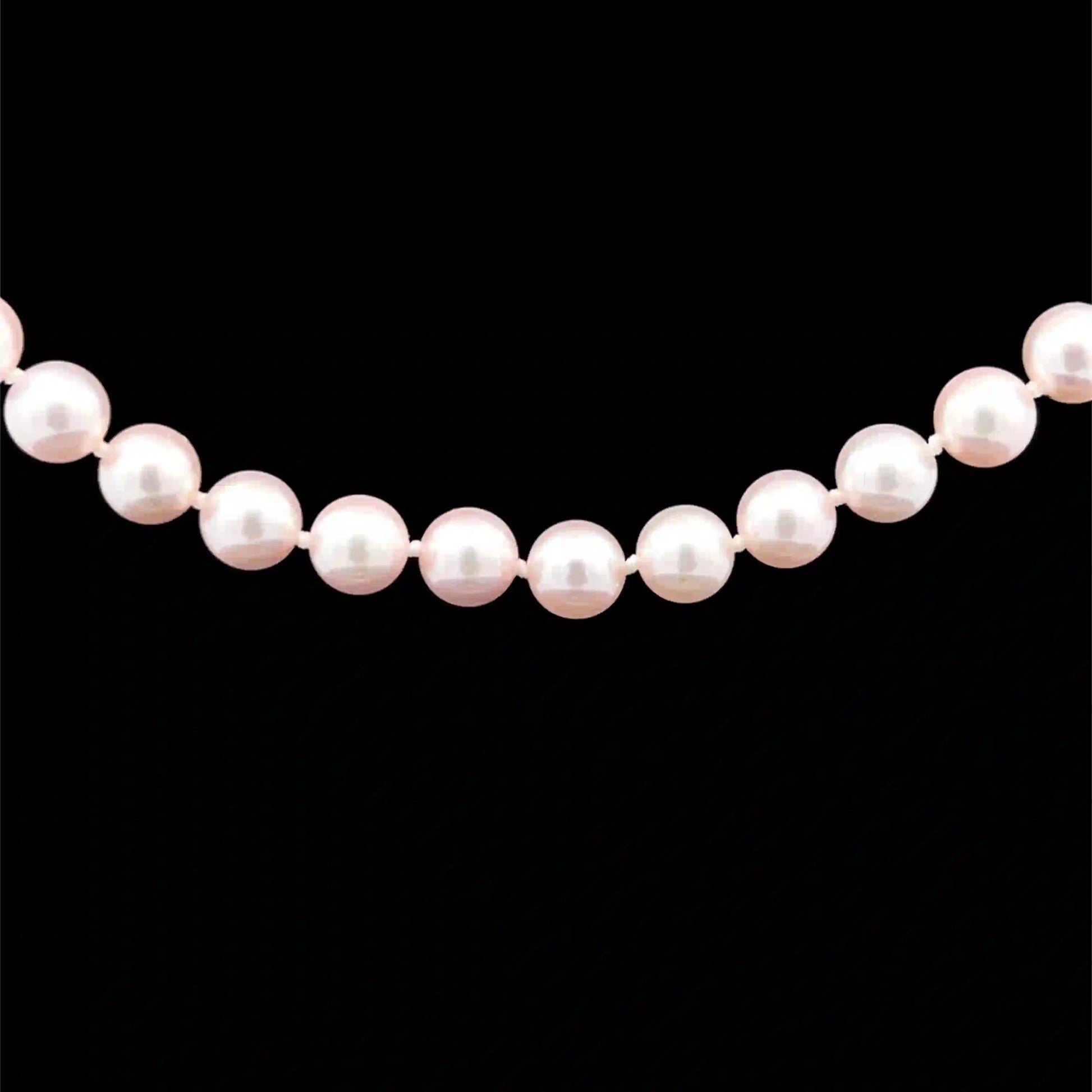 Japanese Pearl Necklace 6.5mm