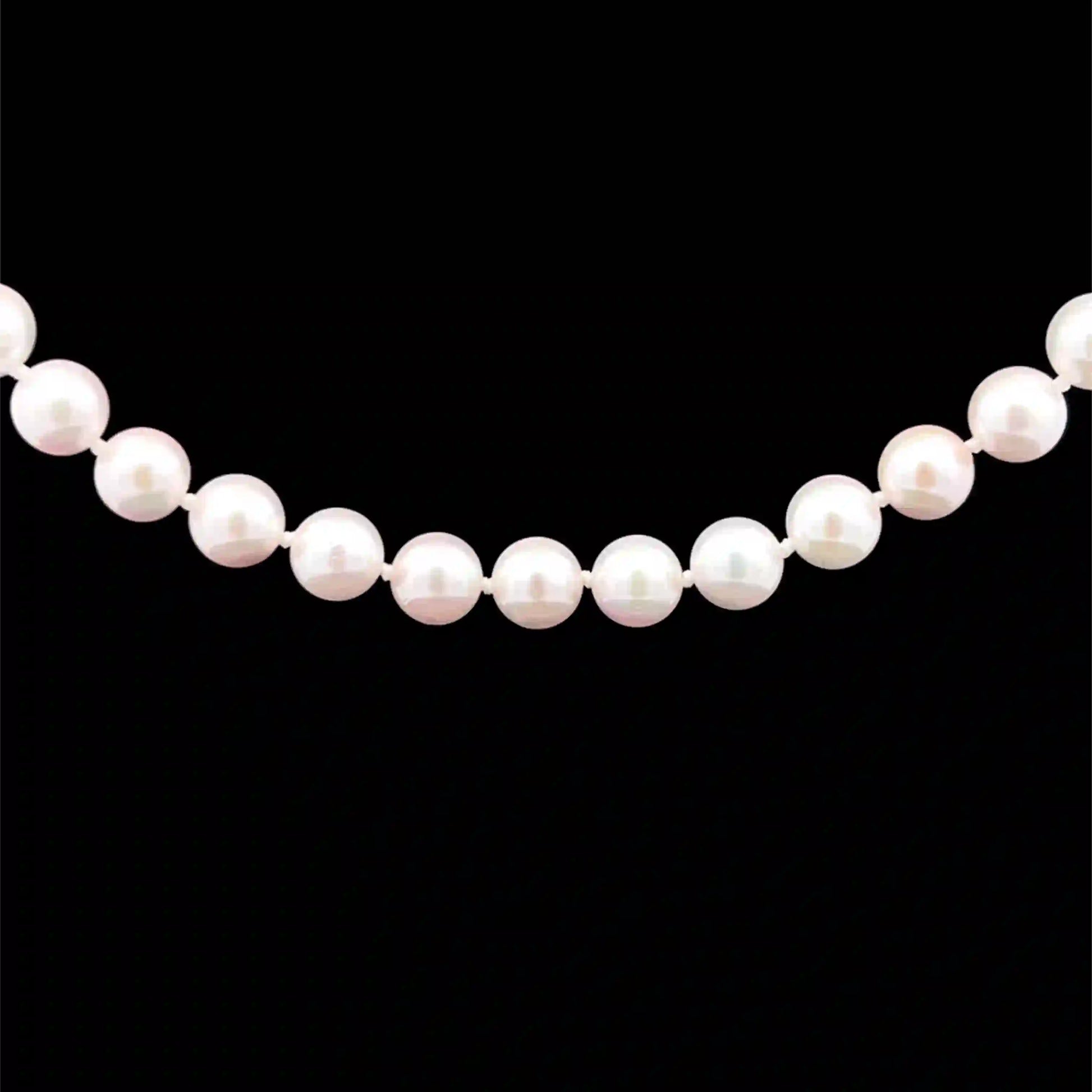 Japanese Pearl Necklace 6.5mm