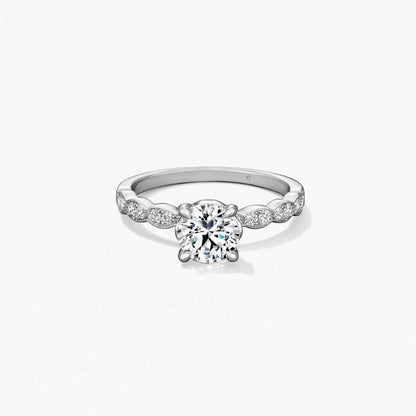 Hearts On Fire Lorelei Floral Engagement Ring