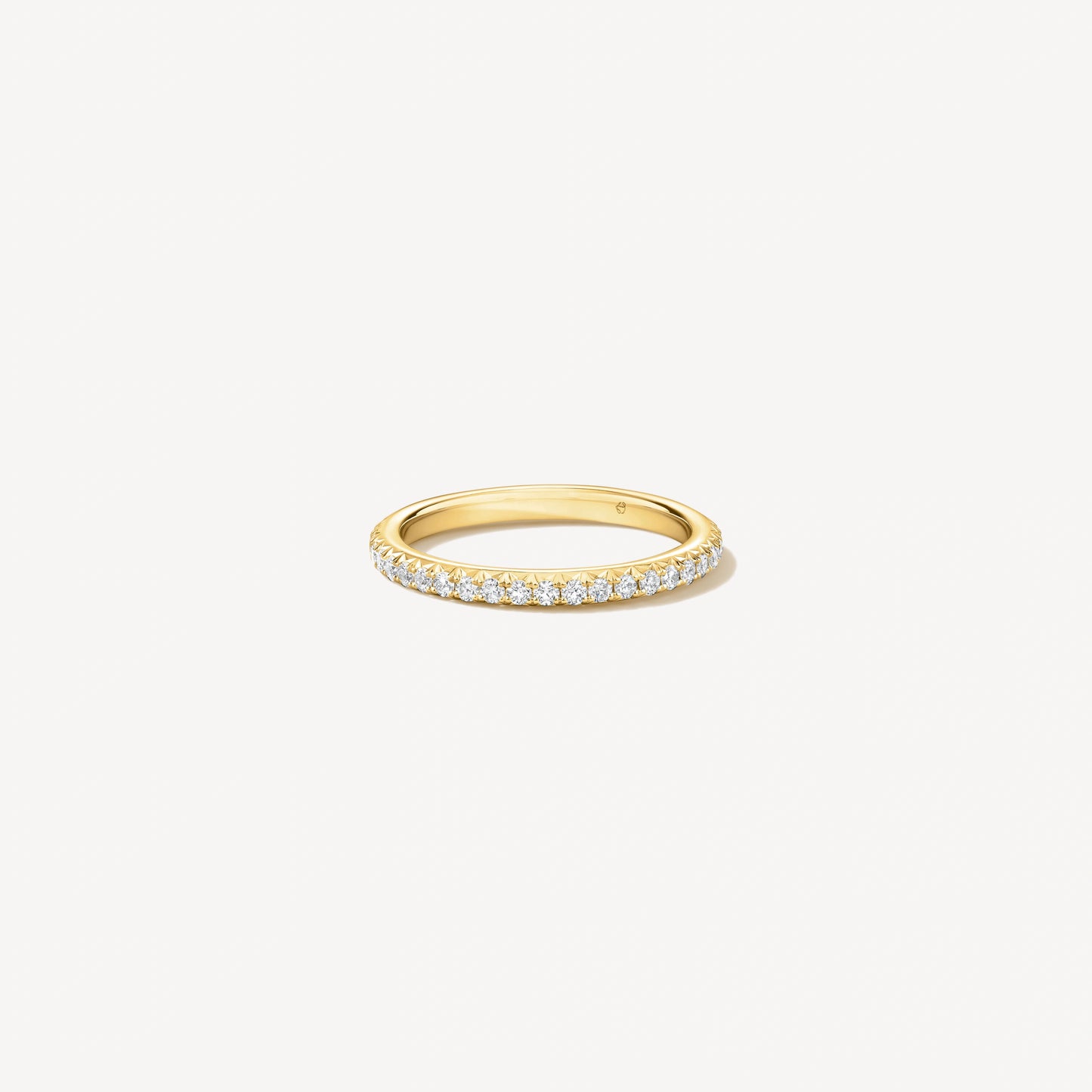 French Cut Pavé Band