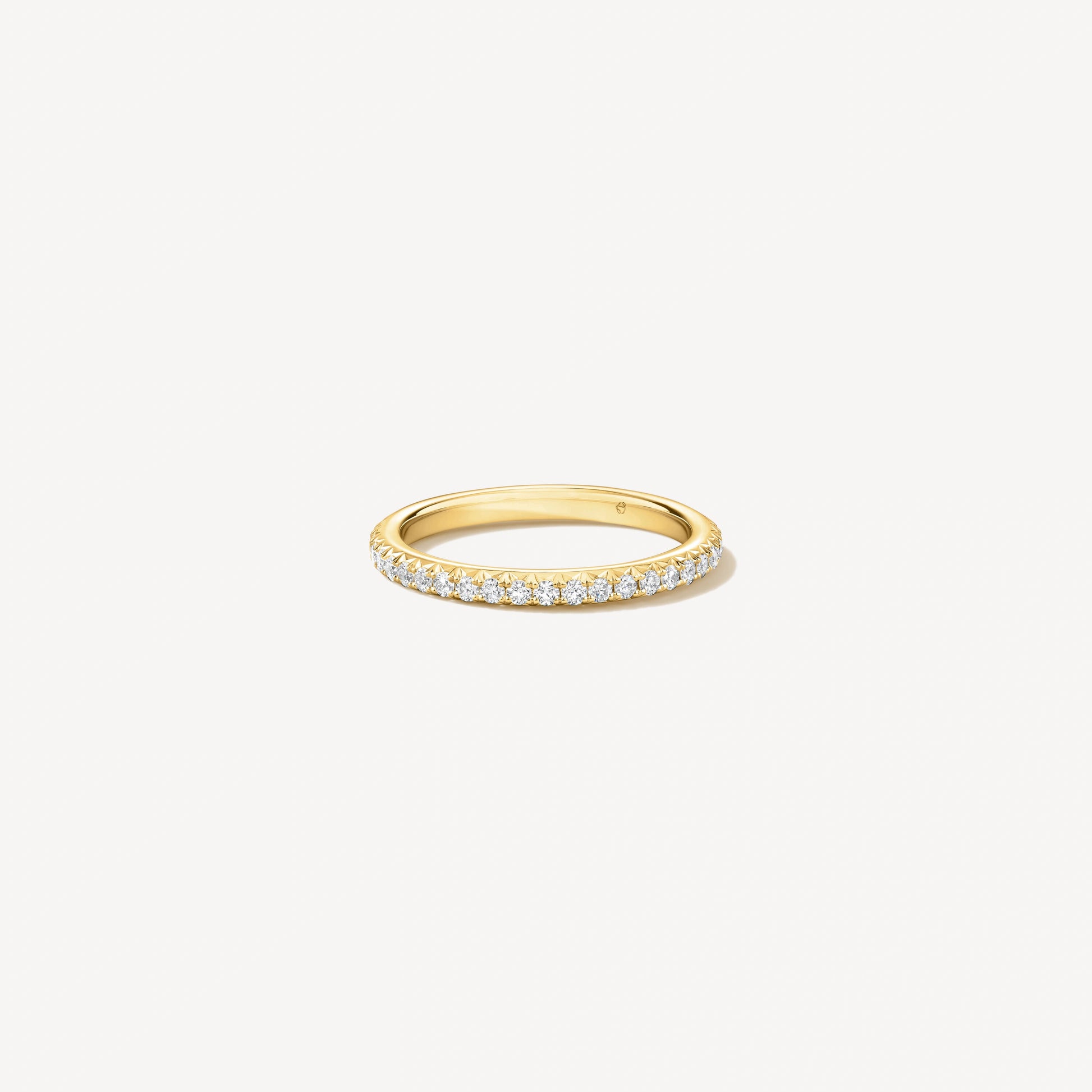 French Cut Pavé Band