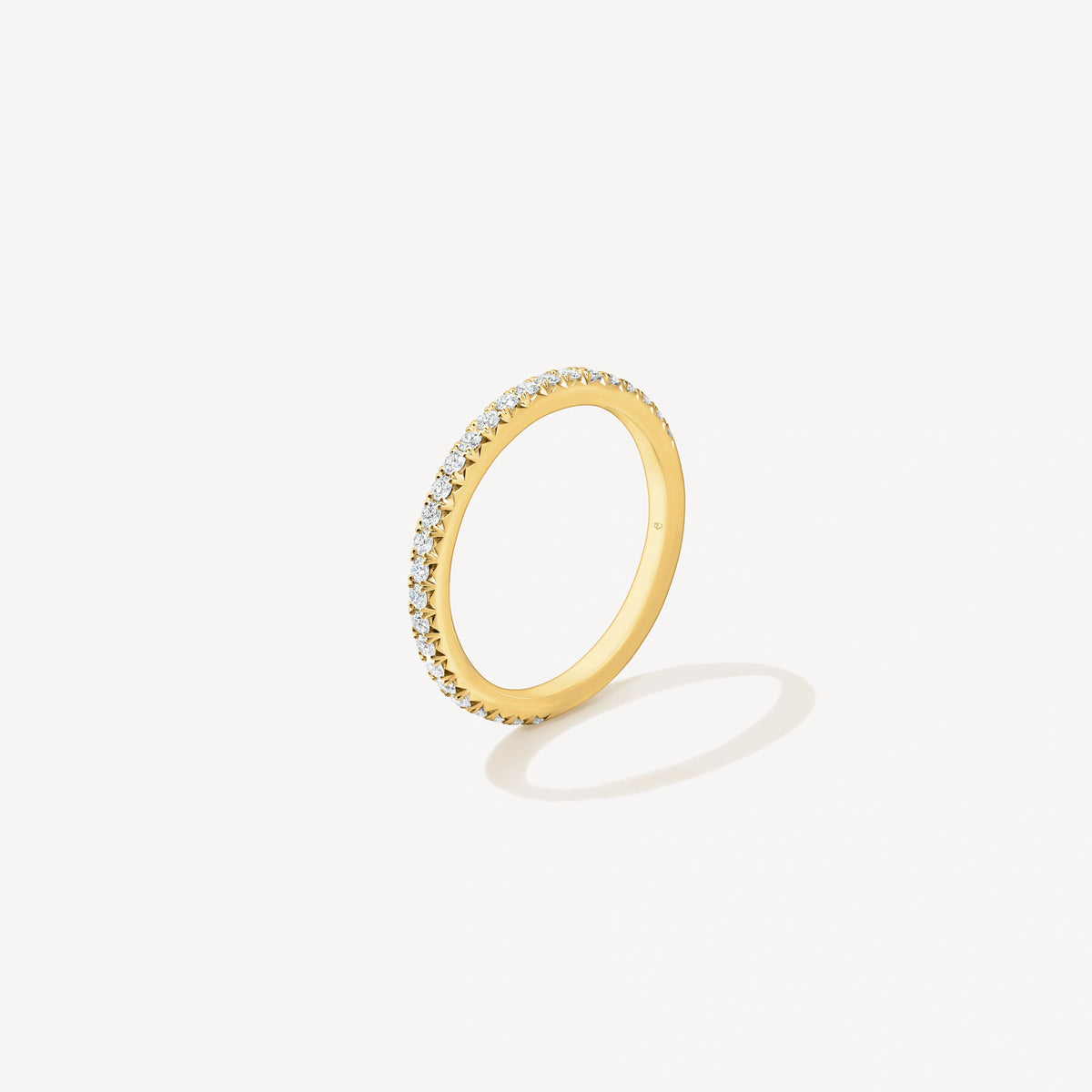 French Cut Pavé Band