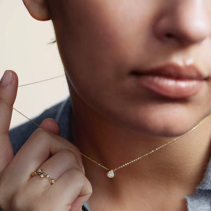 Yellow Gold Dream Bypass Ring