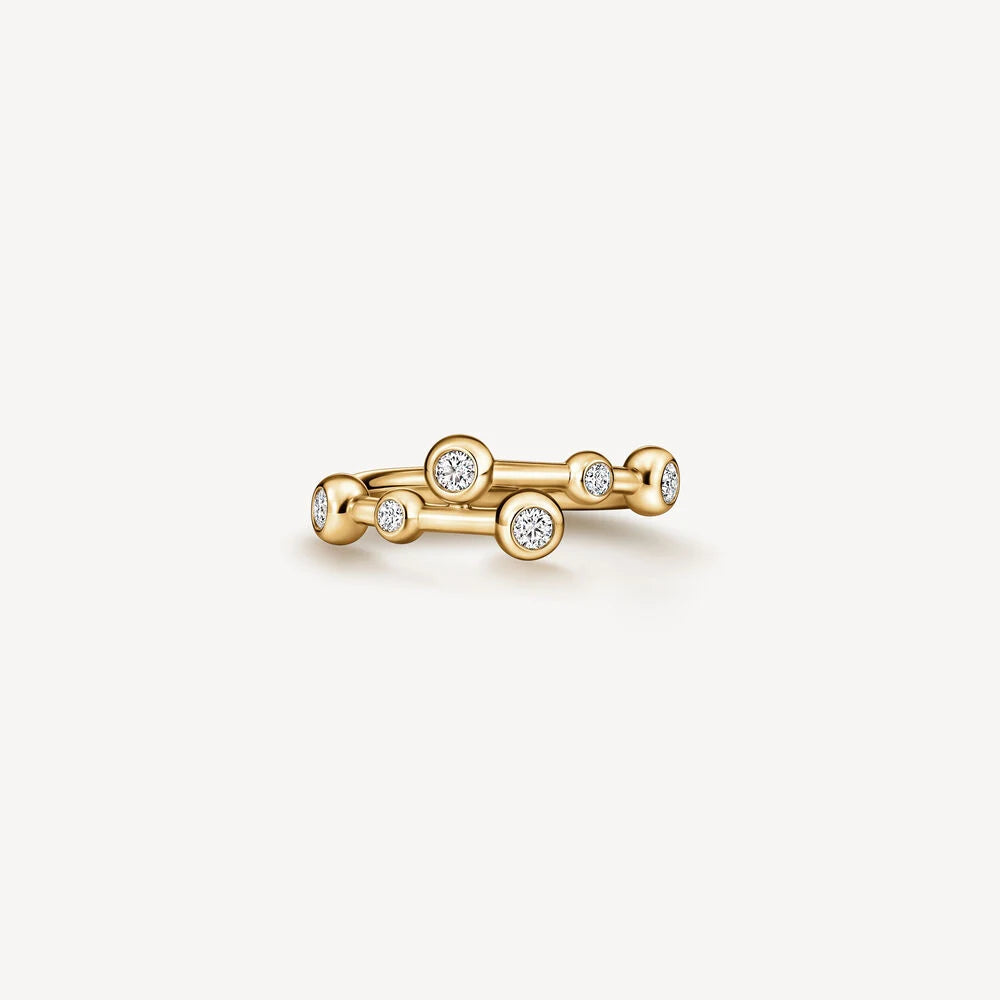 Yellow Gold Dream Bypass Ring