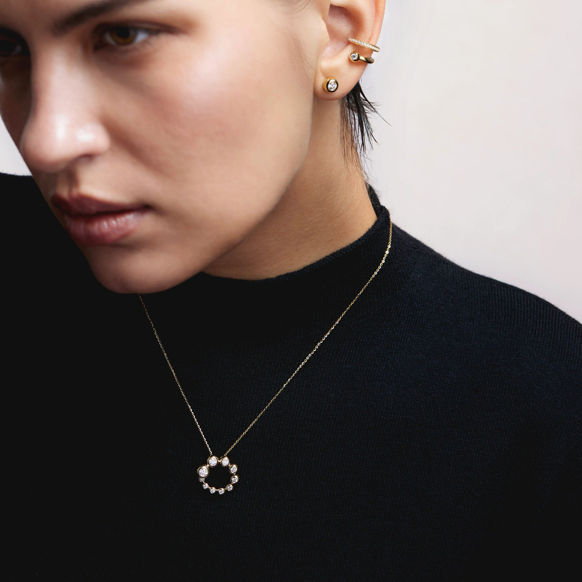 Yellow Gold Dream Ear Cuff