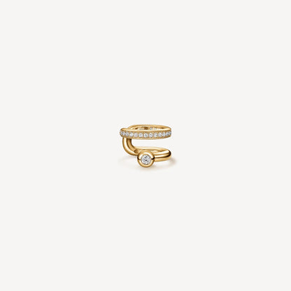 Yellow Gold Dream Ear Cuff