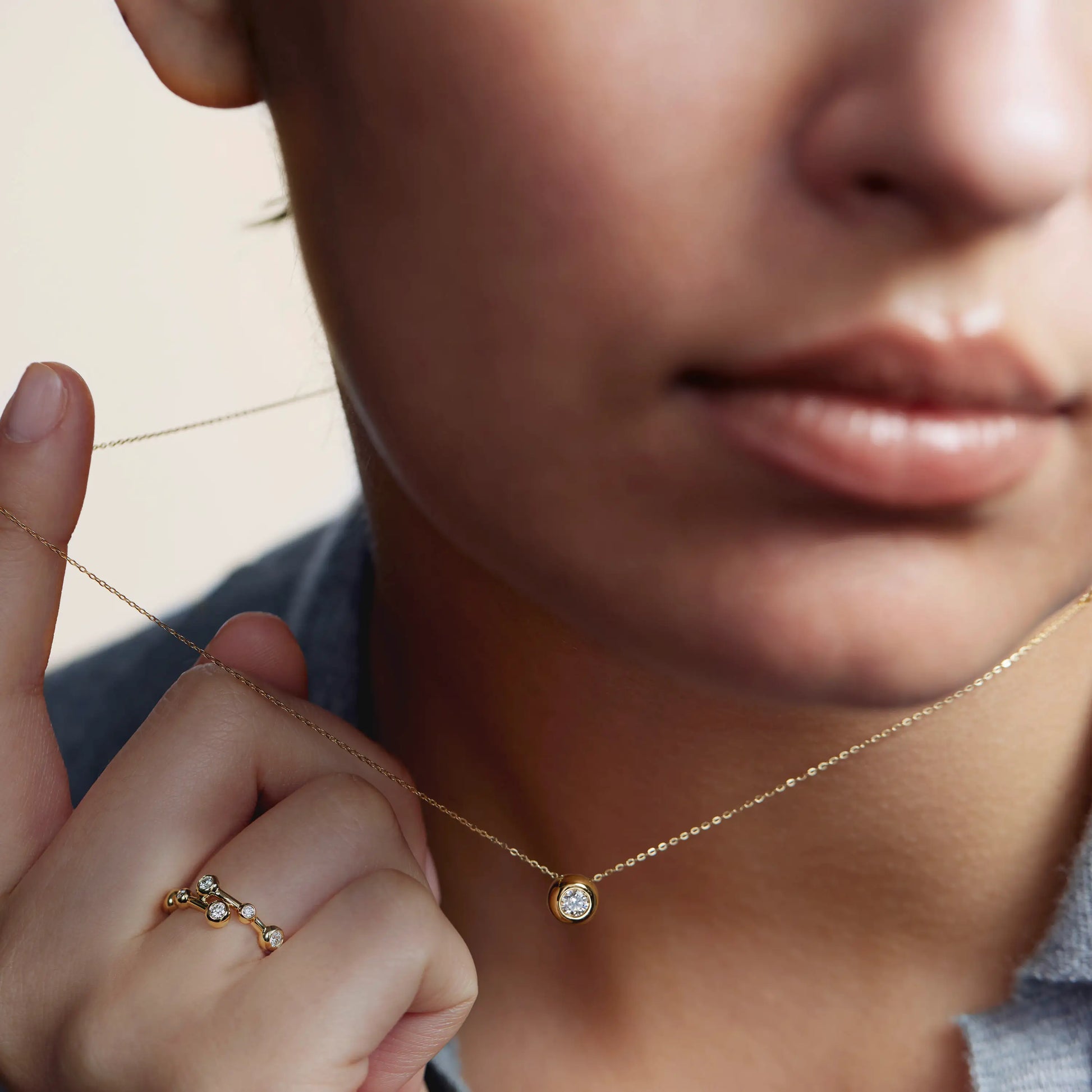 Dream Solo Pendant Necklace