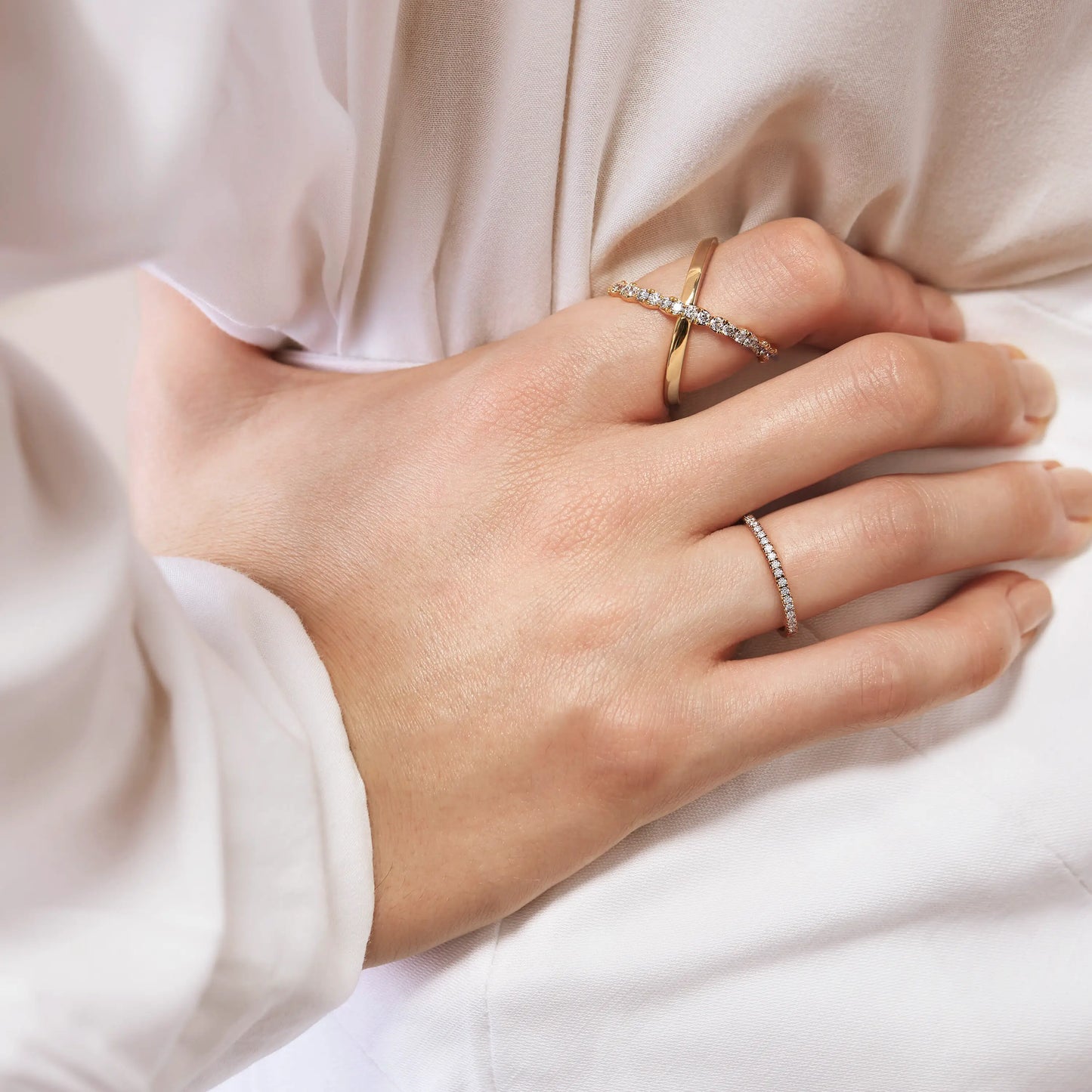 Lorelei Criss Cross Ring 