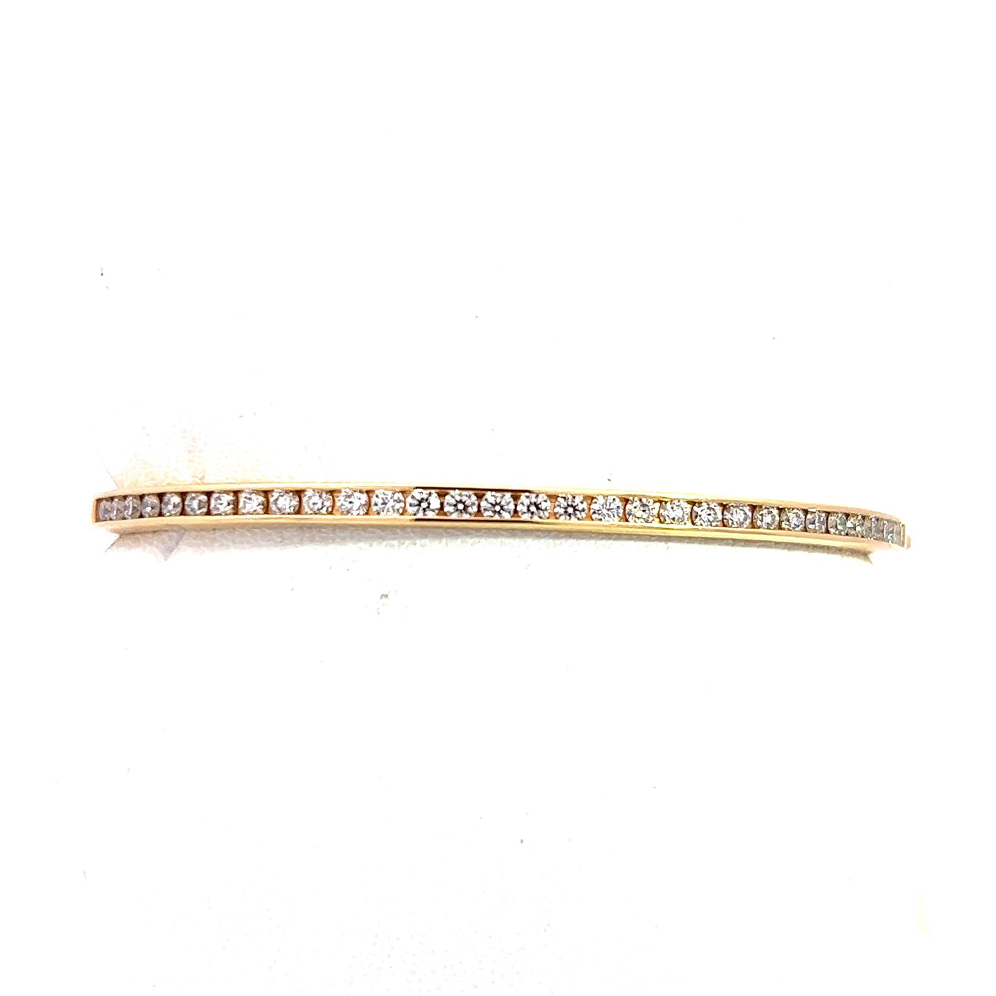 Classic Channel Set Bangle