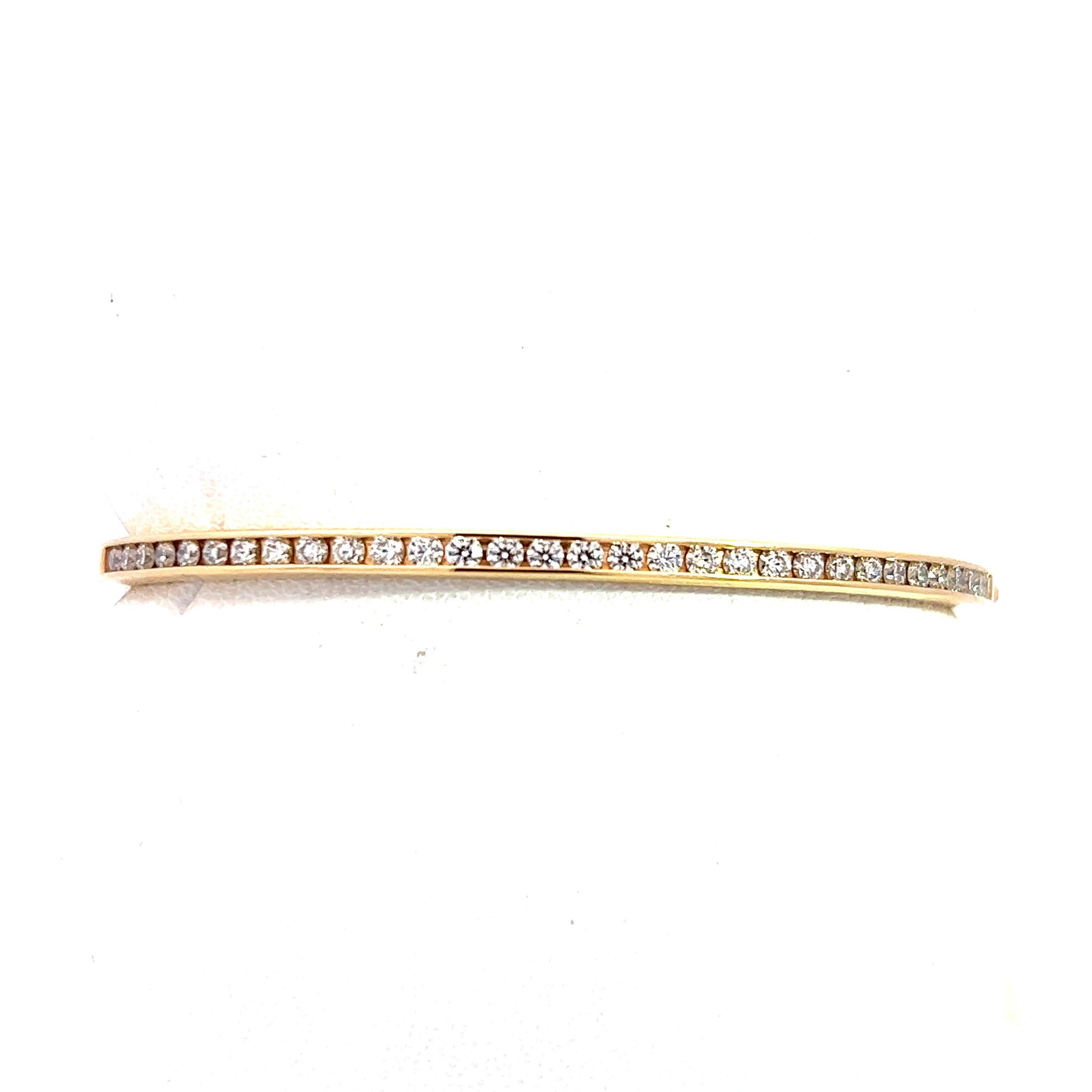 Classic Channel Set Bangle