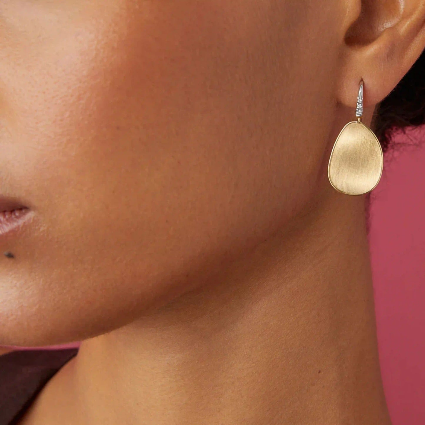 Lunaria Petal Drop Earrings