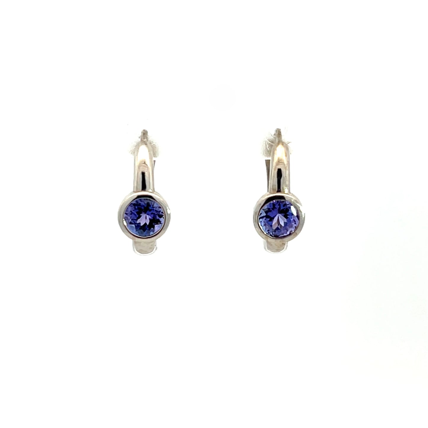Tanzanite Huggies
