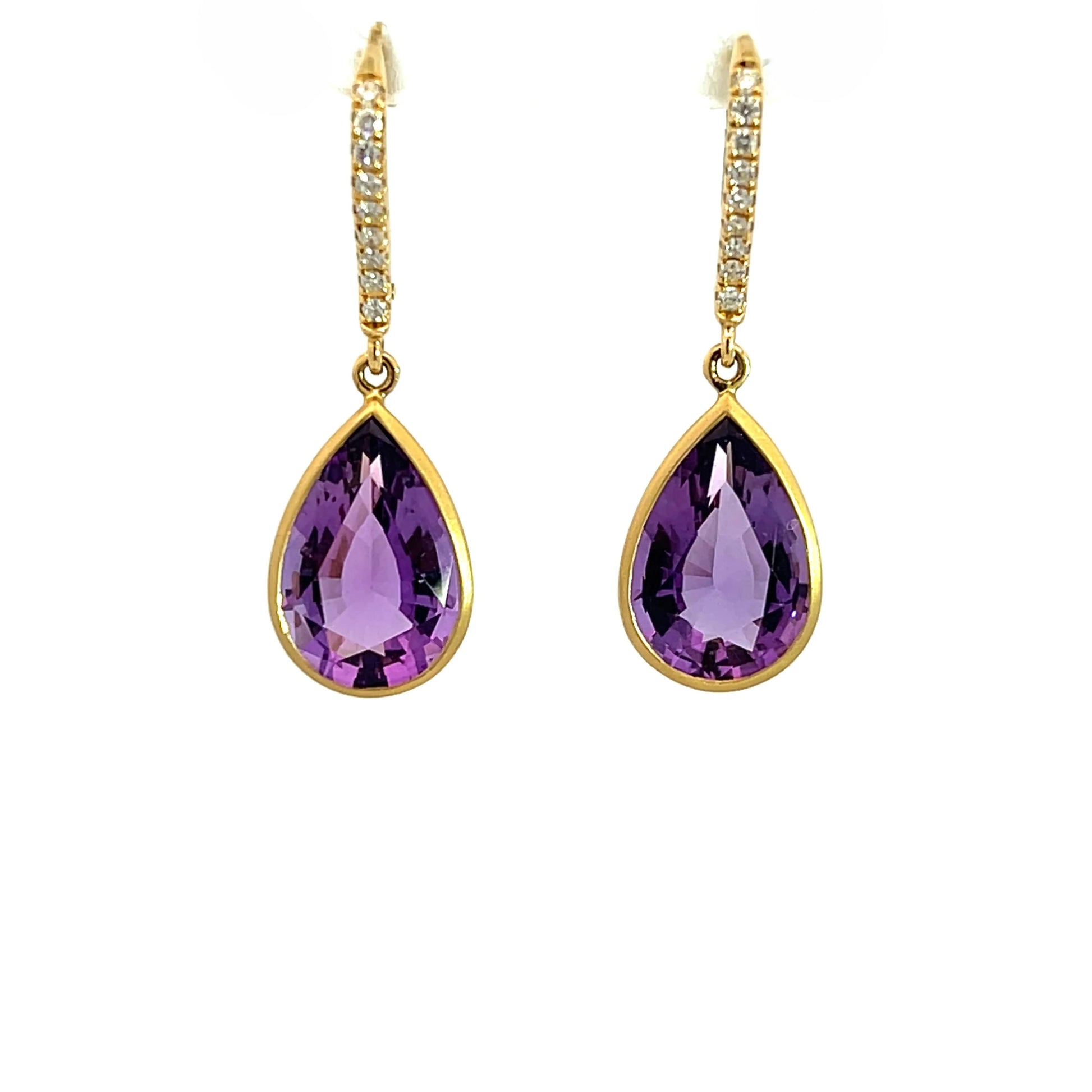 Amethyst Dangle Earrings