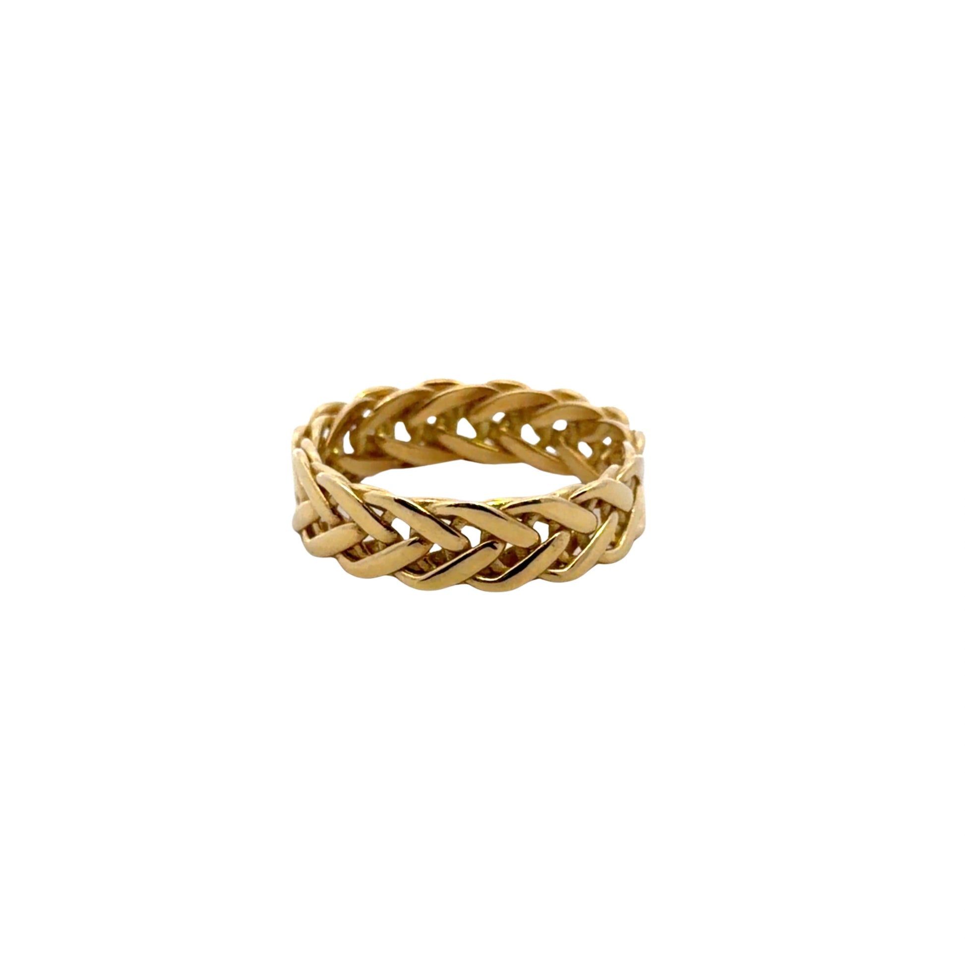 Woven Gold Band