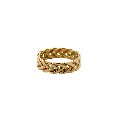 Woven Gold Band