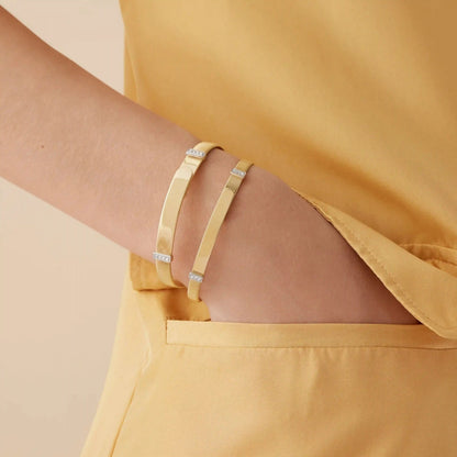 Gold Masai Bangle