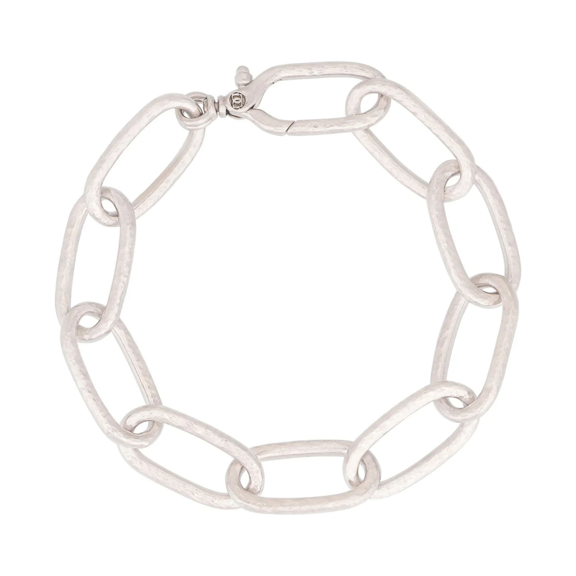 Couture Silver Chain Link Bracelet