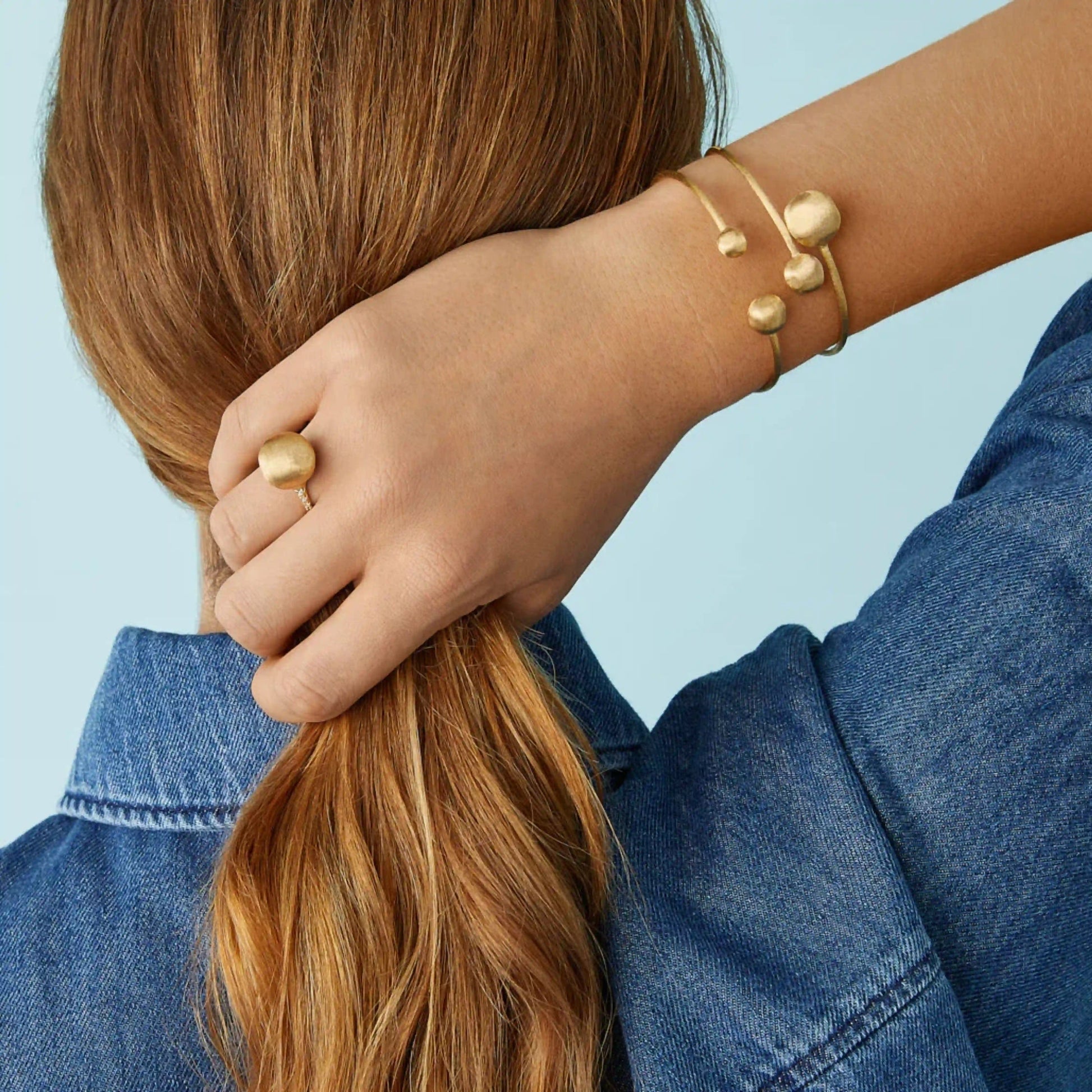  Gold Africa Bangle