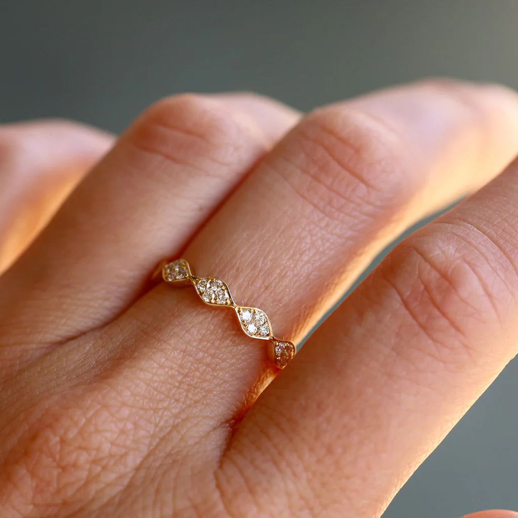 Darcy White Diamond Band