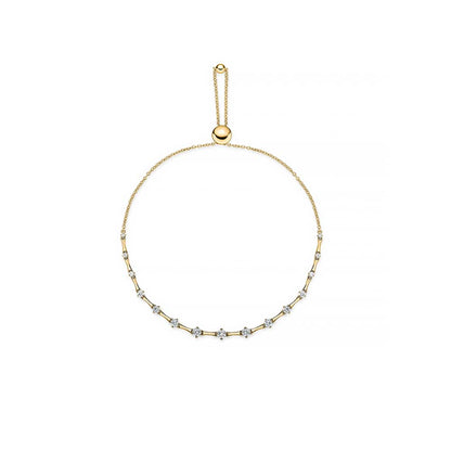 Diamond Cadence Bolo Bracelet