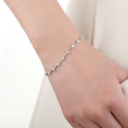 Diamond Cadence Bolo Bracelet
