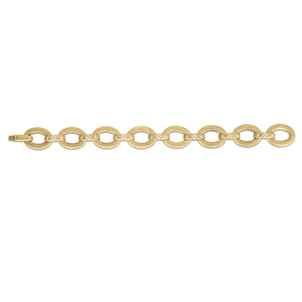 Diamond Accent Link Bracelet