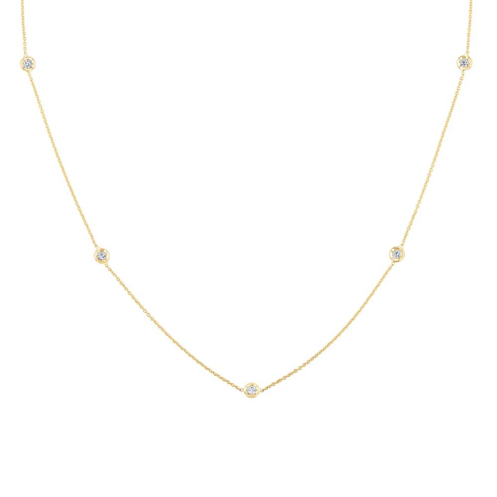  Seven Station Diamond Necklace