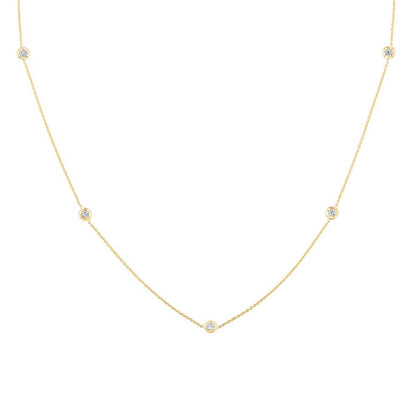  Seven Station Diamond Necklace