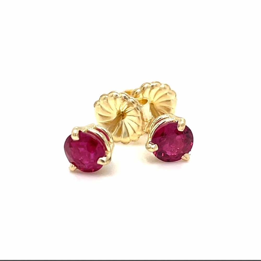 Studio W&H Ruby Stud Earrings