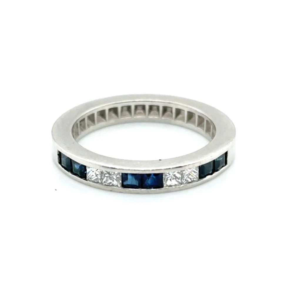 Sapphire and Diamond Ring