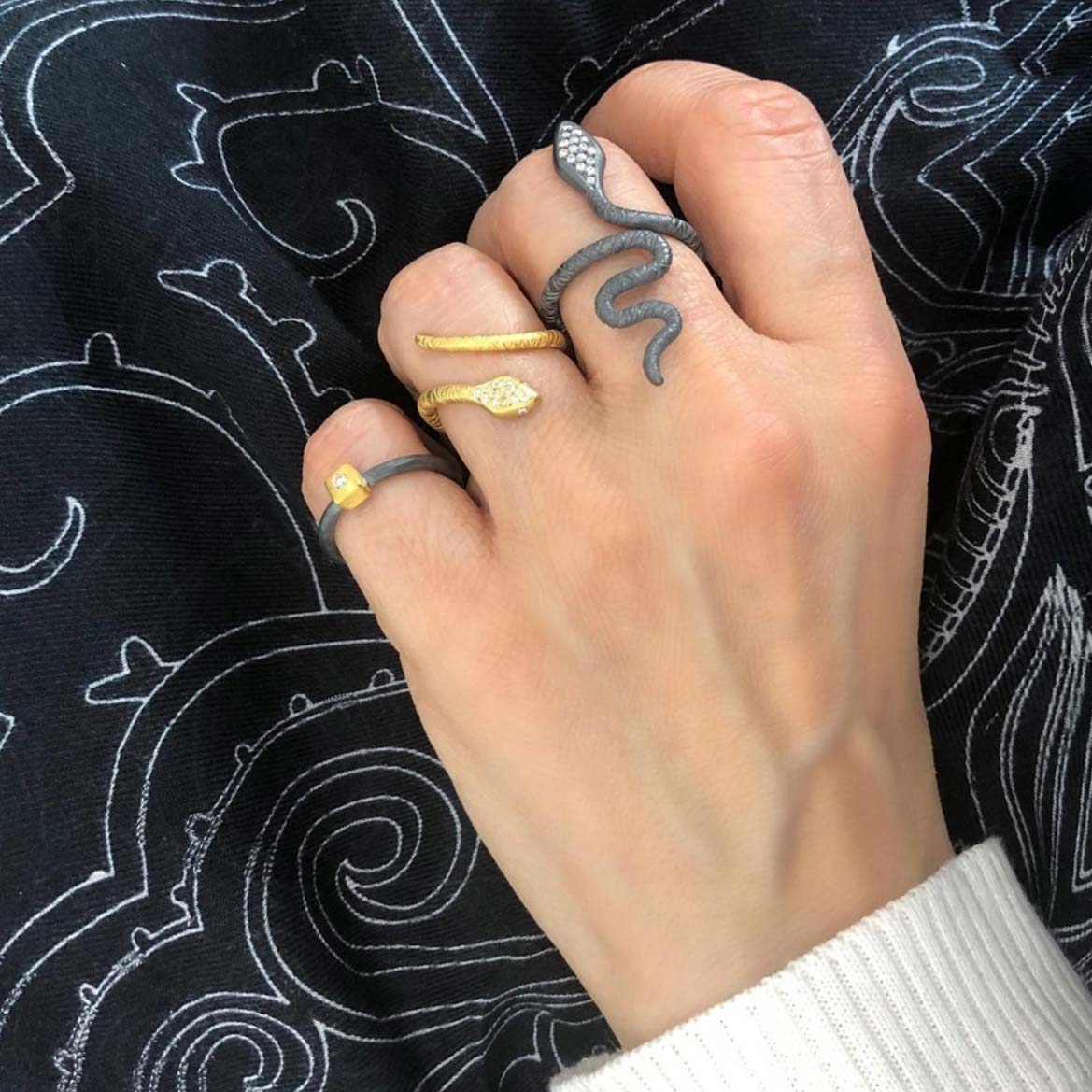 Large Snake Ring