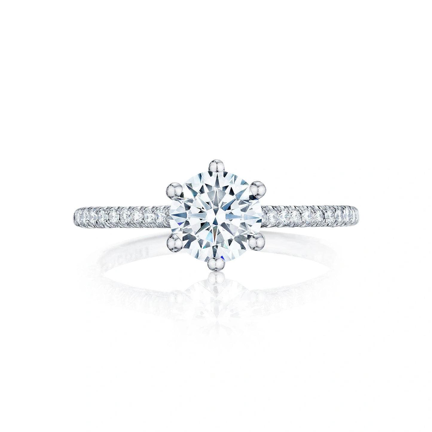 Round Solitaire Engagement Ring