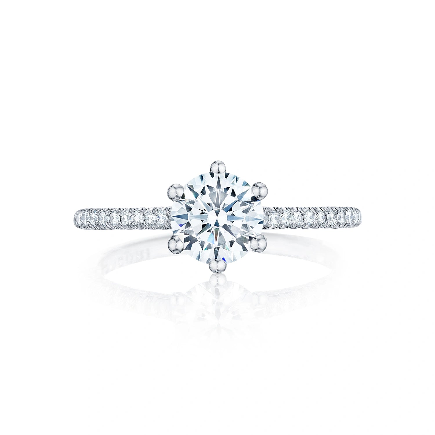Round Solitaire Engagement Ring