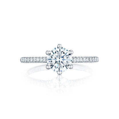 Round Solitaire Engagement Ring