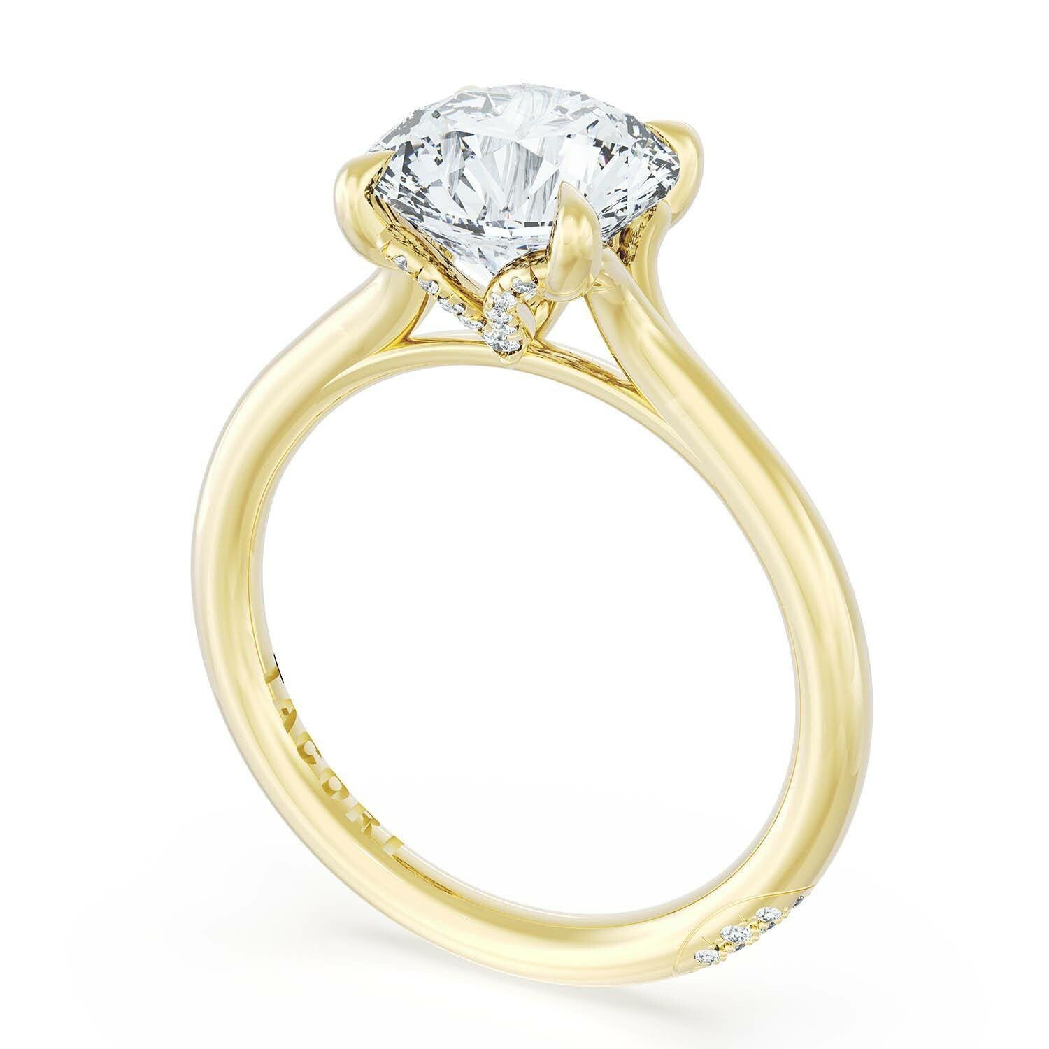 Round Solitaire Engagement Ring