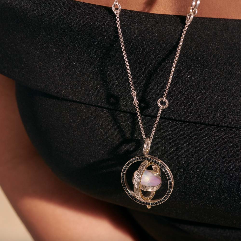 Moon Door Pendant Necklace