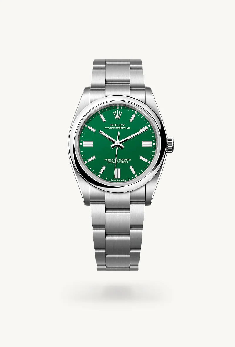 Rolex Oyster Perpetual in Oystersteel, M126000-0005 - Walters & Hogsett