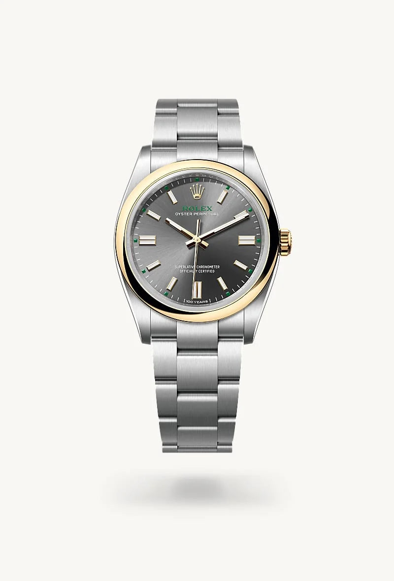 Rolex Oyster Perpetual in Yellow Rolesor - combination of Oystersteel and yellow gold, M126003-0001 - Walters & Hogsett