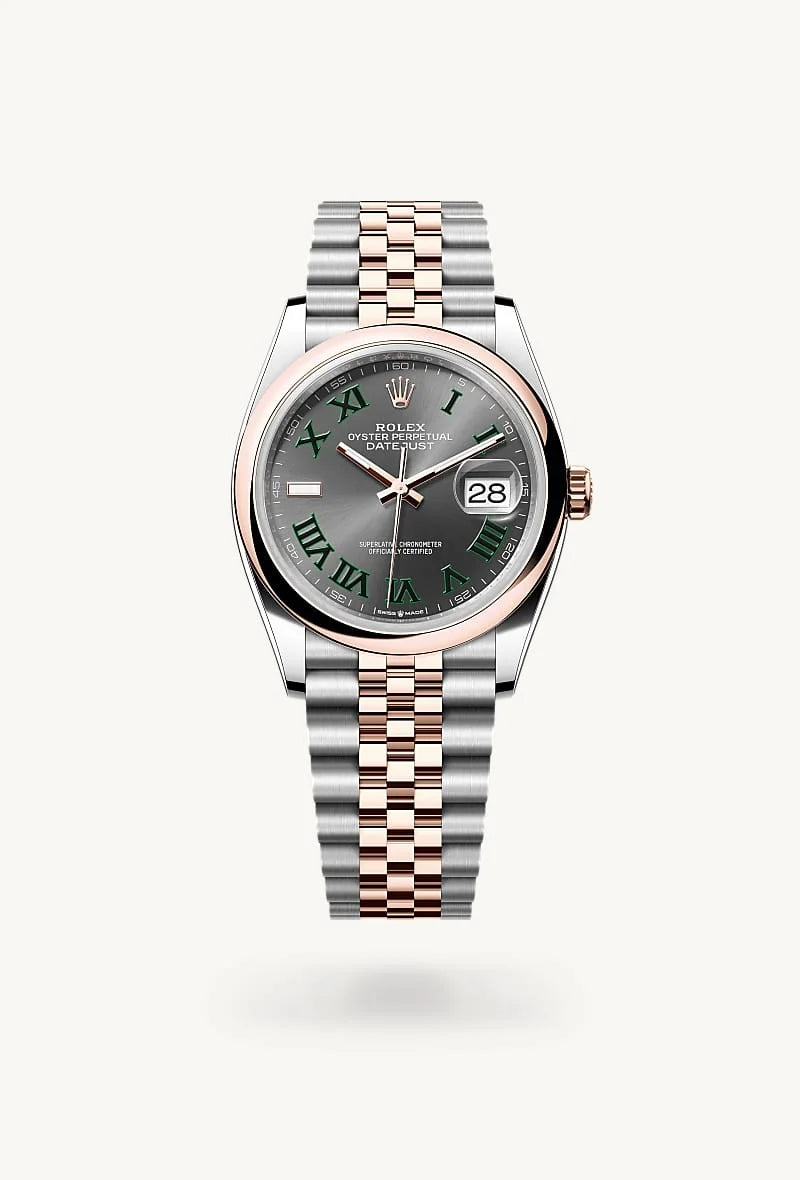 Rolex Datejust in Everose Rolesor - combination of Oystersteel and Everose gold, M126201-0029 - Walters & Hogsett