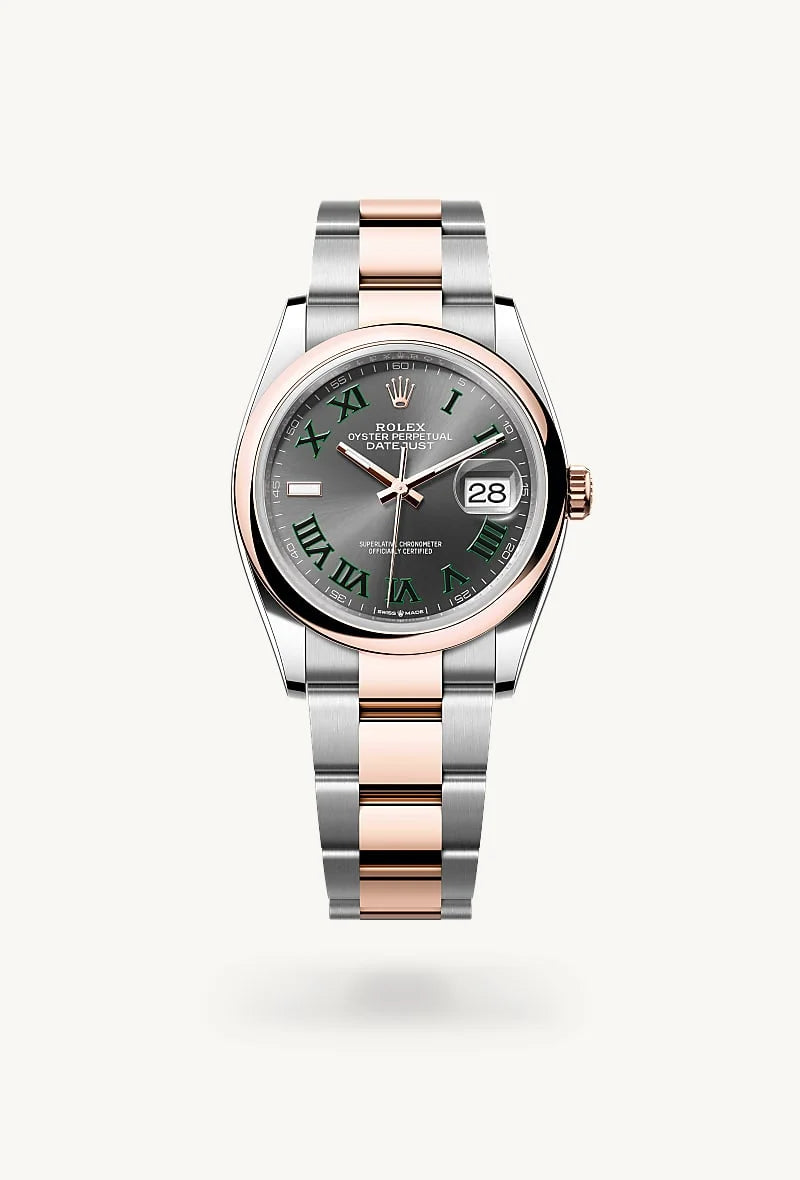 Rolex Datejust in Everose Rolesor - combination of Oystersteel and Everose gold, M126201-0030 - Walters & Hogsett