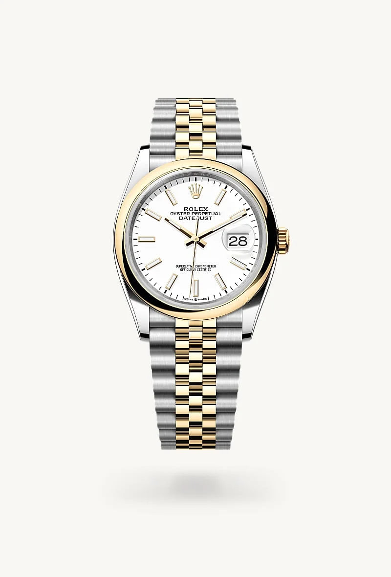Rolex Datejust in Yellow Rolesor - combination of Oystersteel and yellow gold, M126203-0019 - Walters & Hogsett