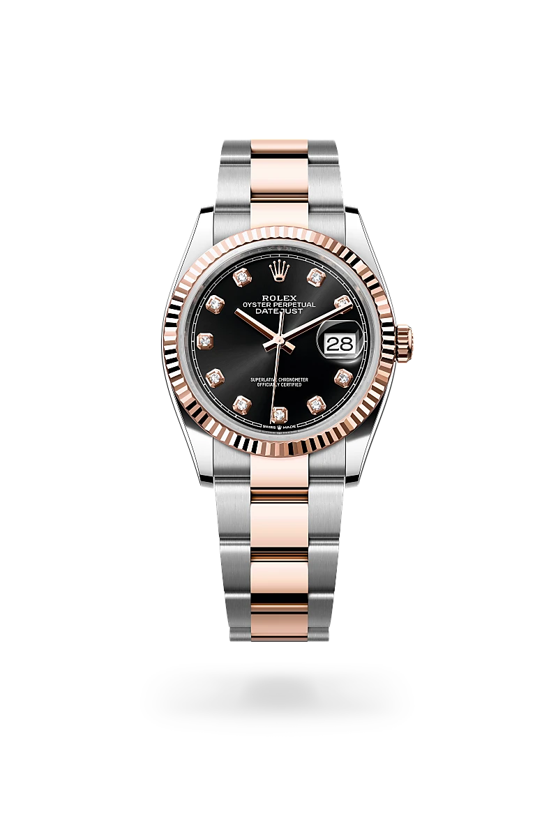 Rolex Datejust in Everose Rolesor - combination of Oystersteel and Everose gold, M126231-0020 - Walters & Hogsett