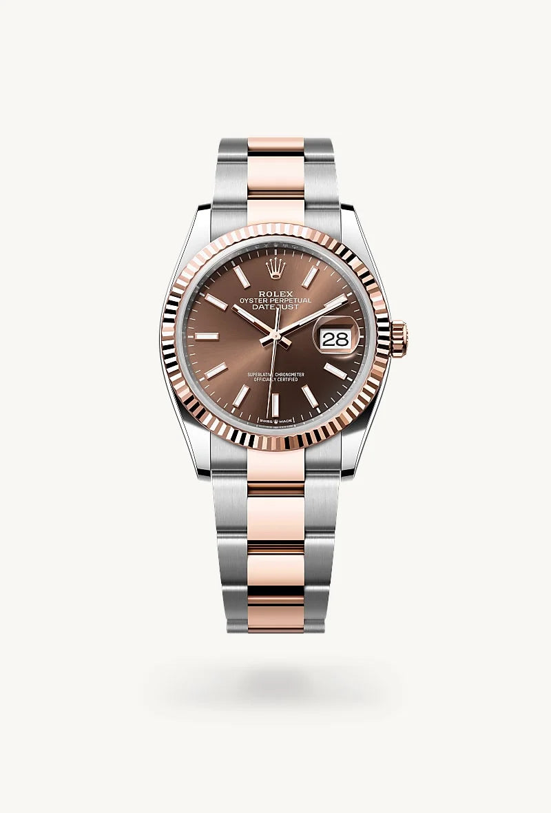 Rolex Datejust in Everose Rolesor - combination of Oystersteel and Everose gold, M126231-0044 - Walters & Hogsett